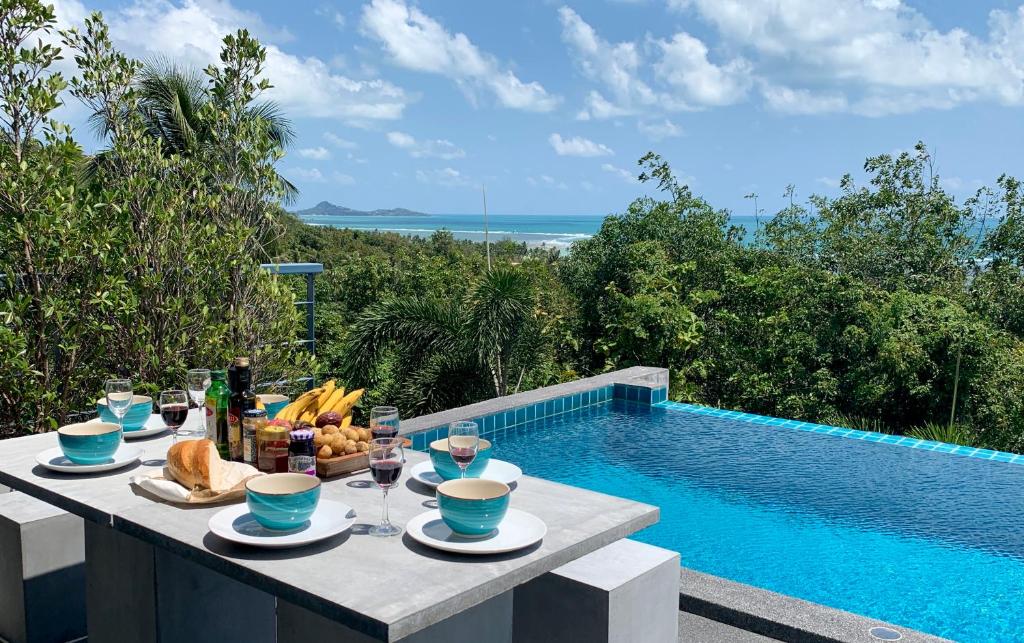 Koh Samui Seaview pool villa Seren with car photo 4