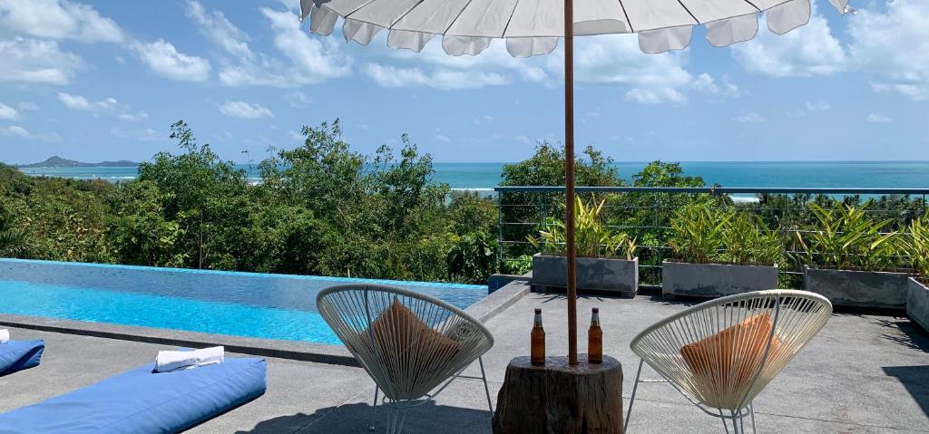 Koh Samui Seaview pool villa Seren with car photo 5