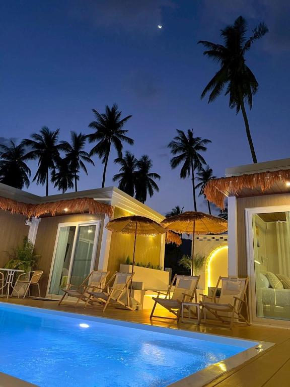 New! 7BR Private Pool Villa for 6-14 ,700m walk to Lamai Beach photo 2