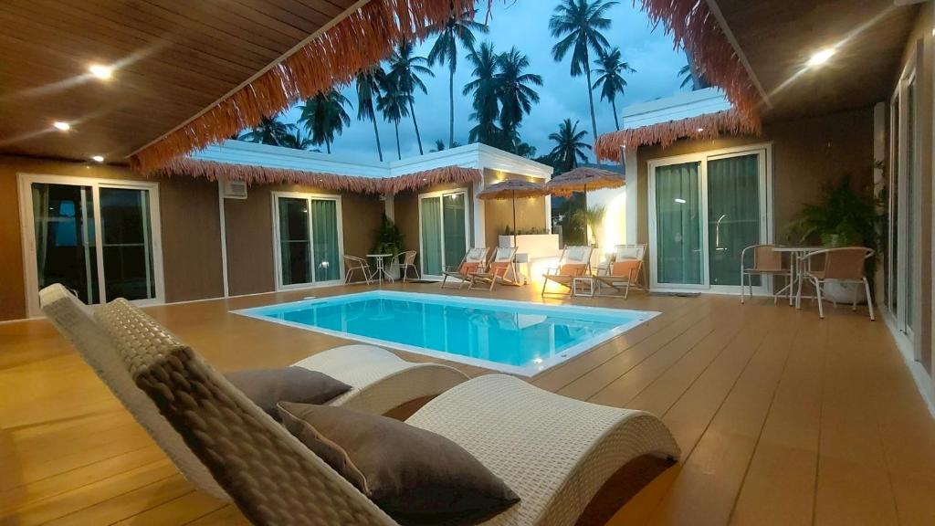 New! 7BR Private Pool Villa for 6-14 ,700m walk to Lamai Beach photo 3