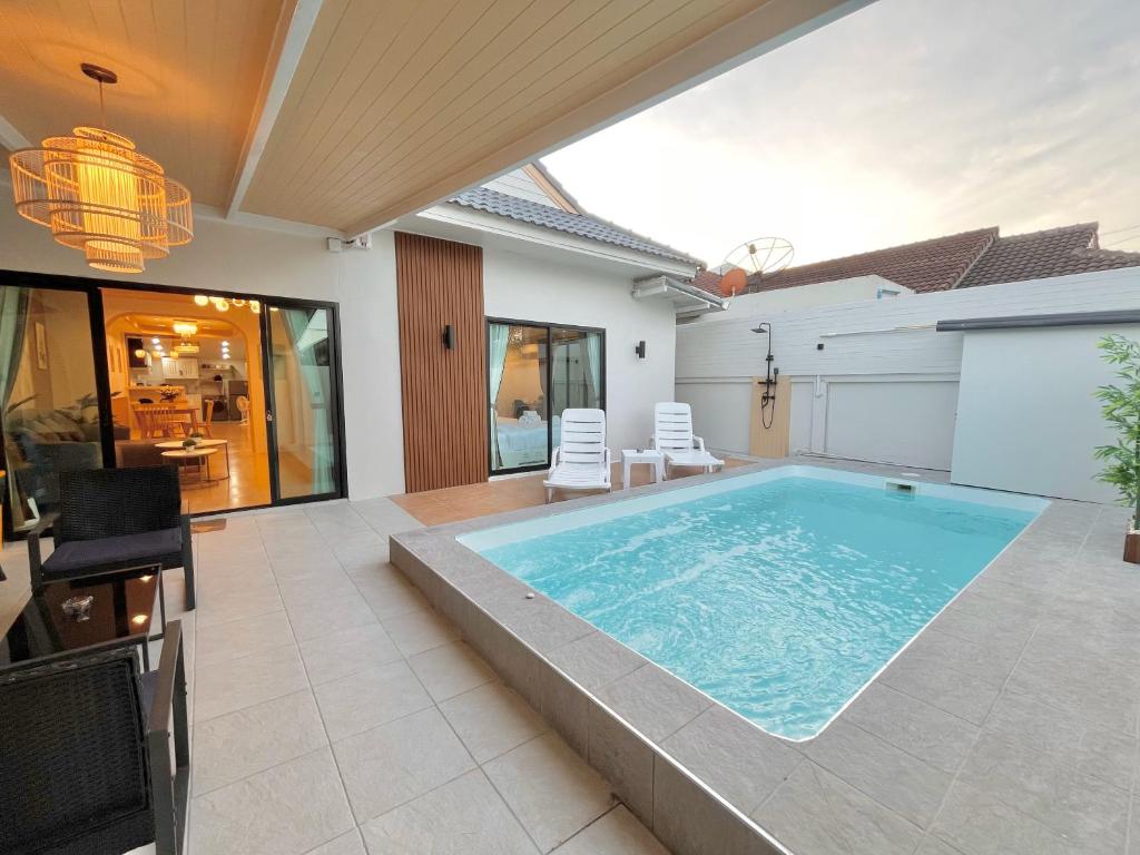 New Love Is Pool Villa, Modern 3BR Pool Villa Cozy Style