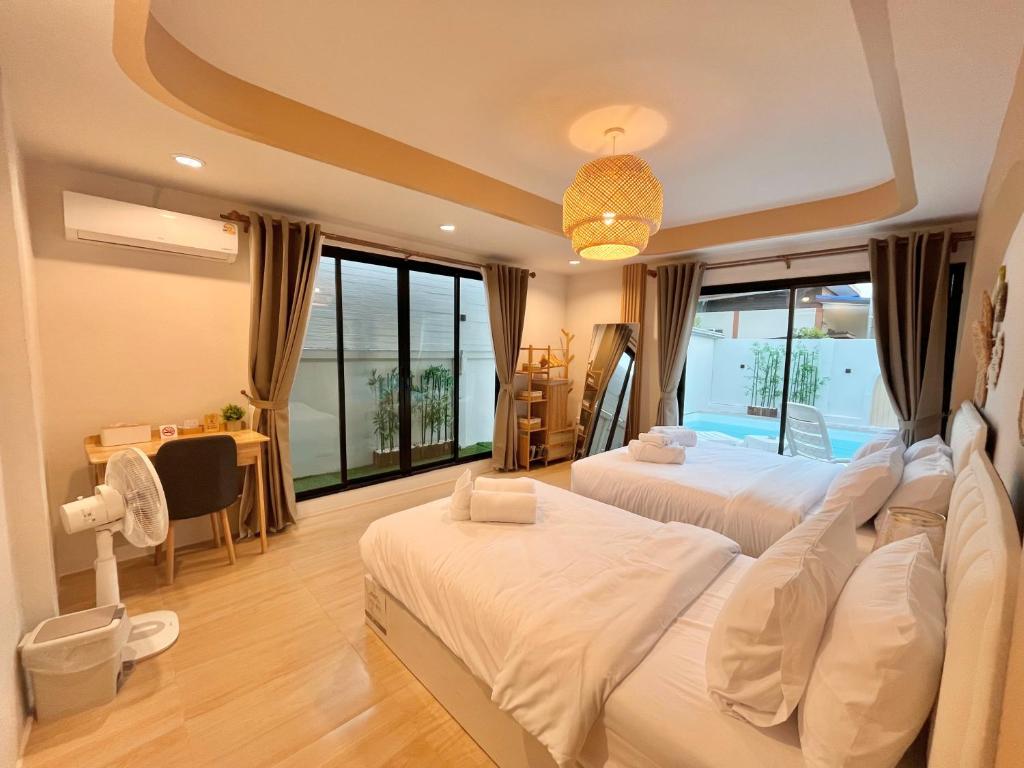 New Love Is Pool Villa, Modern 3BR Pool Villa Cozy Style photo 3