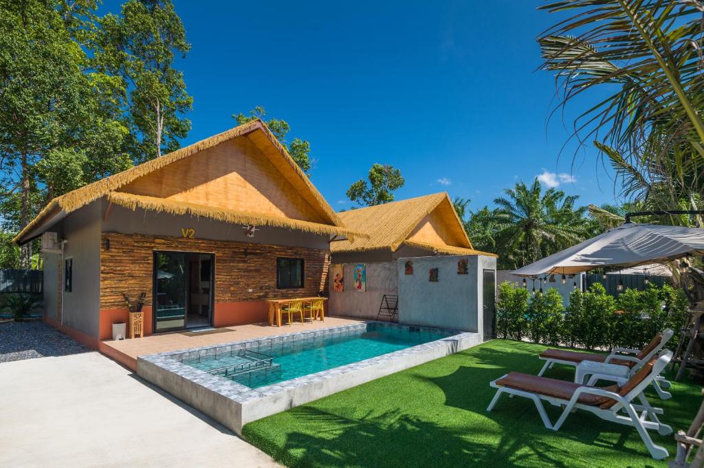 Pin thong pool villa