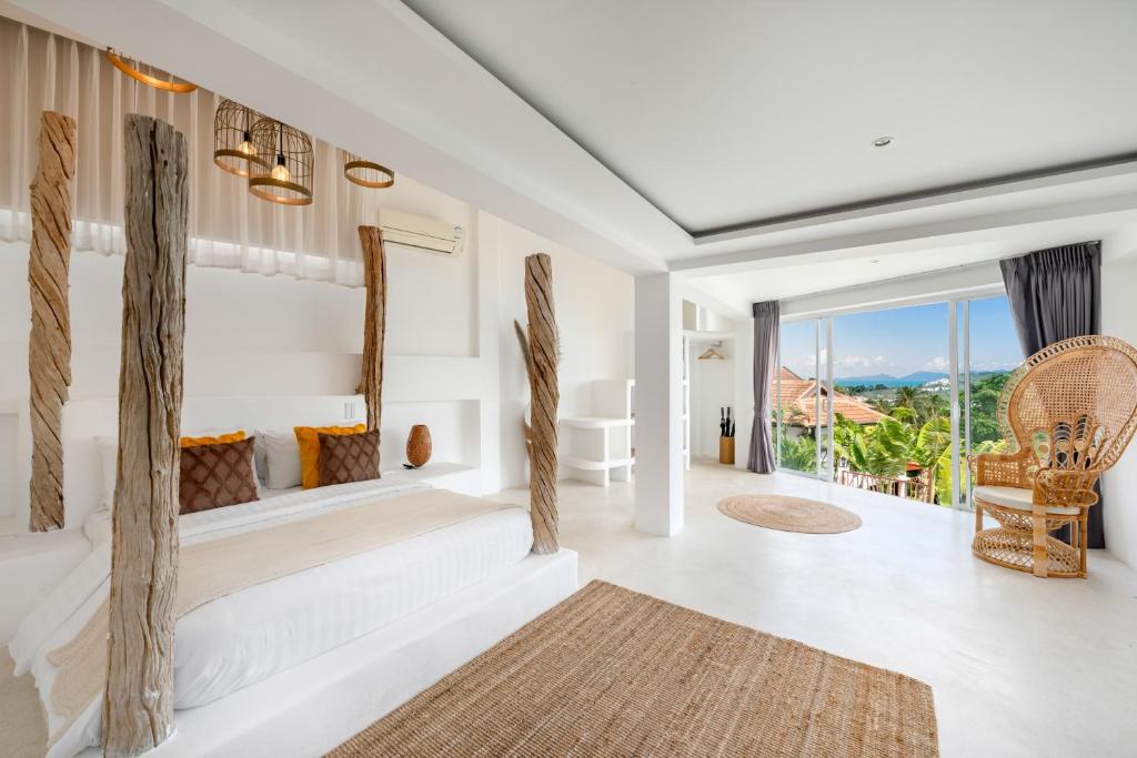 Villa Sayam — Panoramic Sea View with Infinity Pool, Bophut photo 2