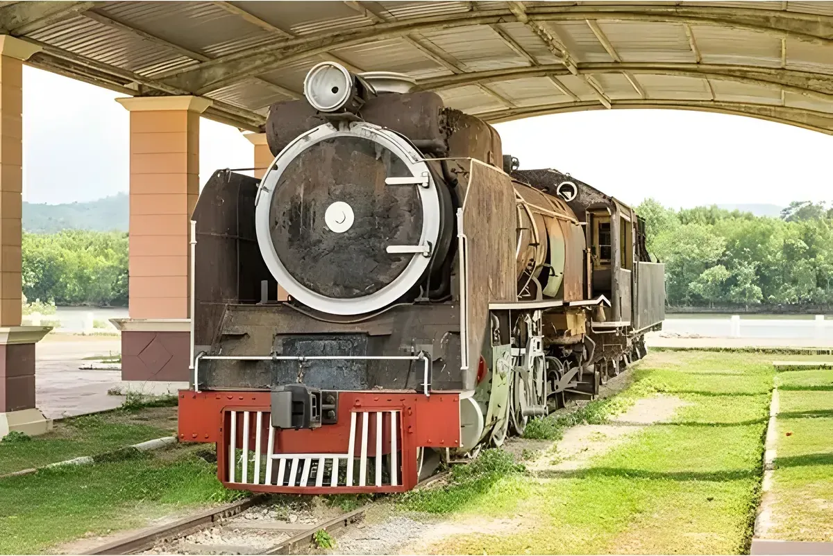 Ancient Train Cemetery and Japanese Military Shelter Tunnel
