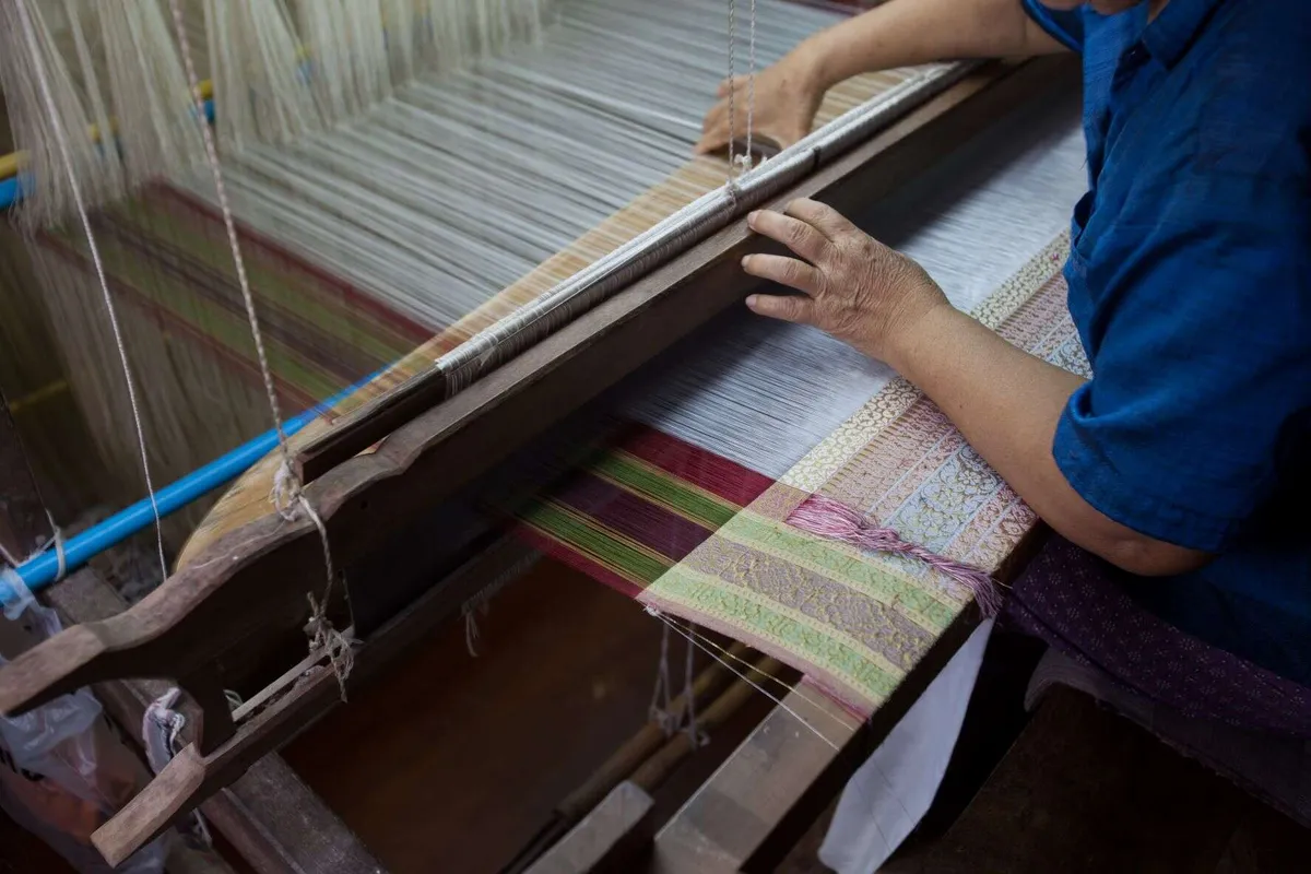 Ancient Yok Thong Silk Weaving Village, Ban Tha Sawang
