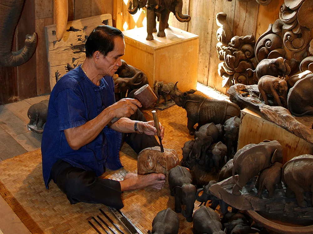 Ban Tawai Woodcarving Village — photo 2