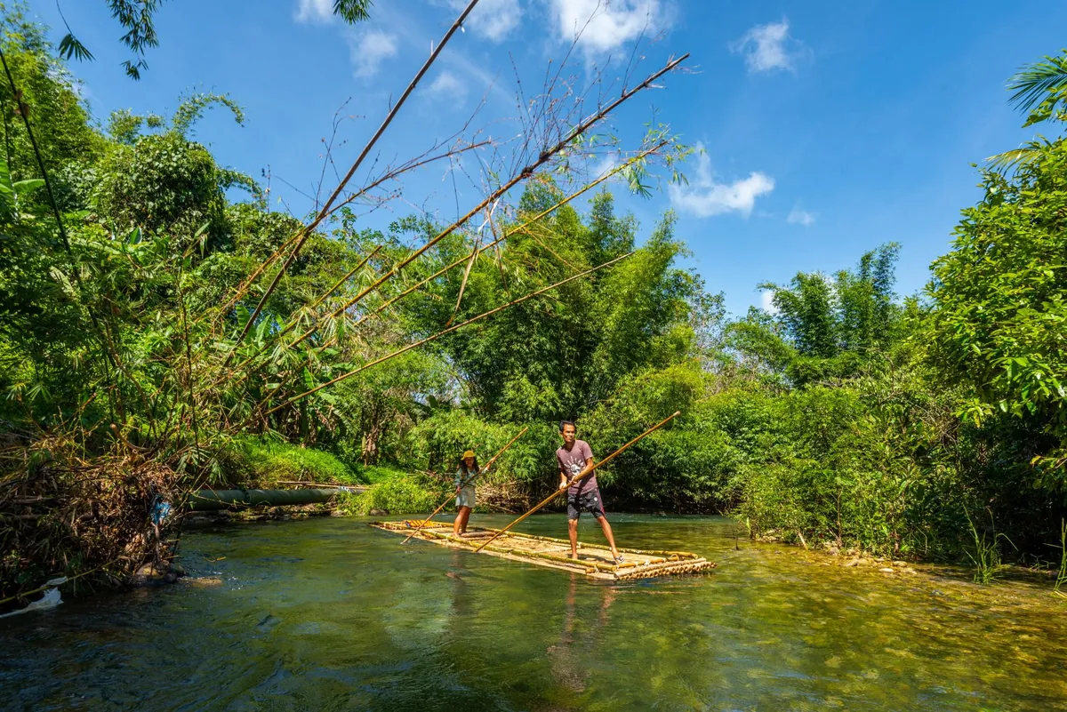 Bamboo Rafting at Wang Kiang Khu — photo 2