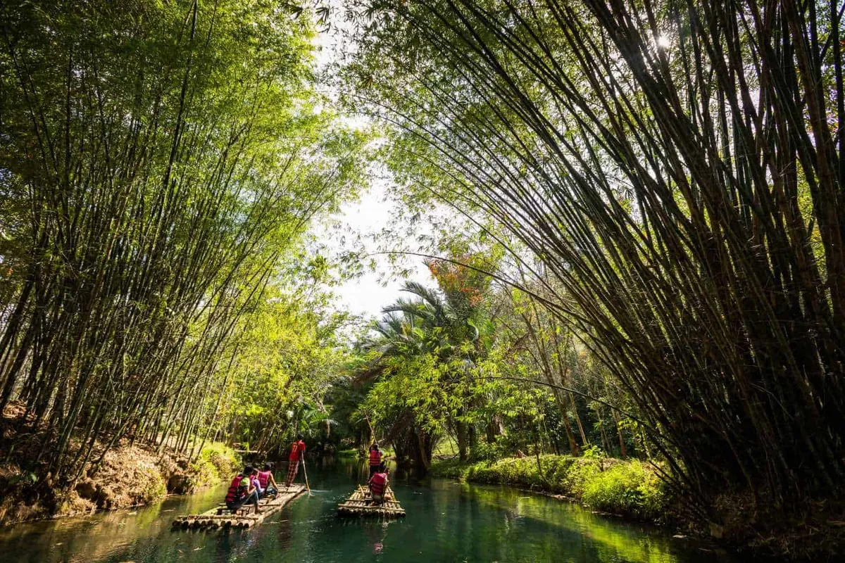 Ban Wang Hon Bamboo Rafting