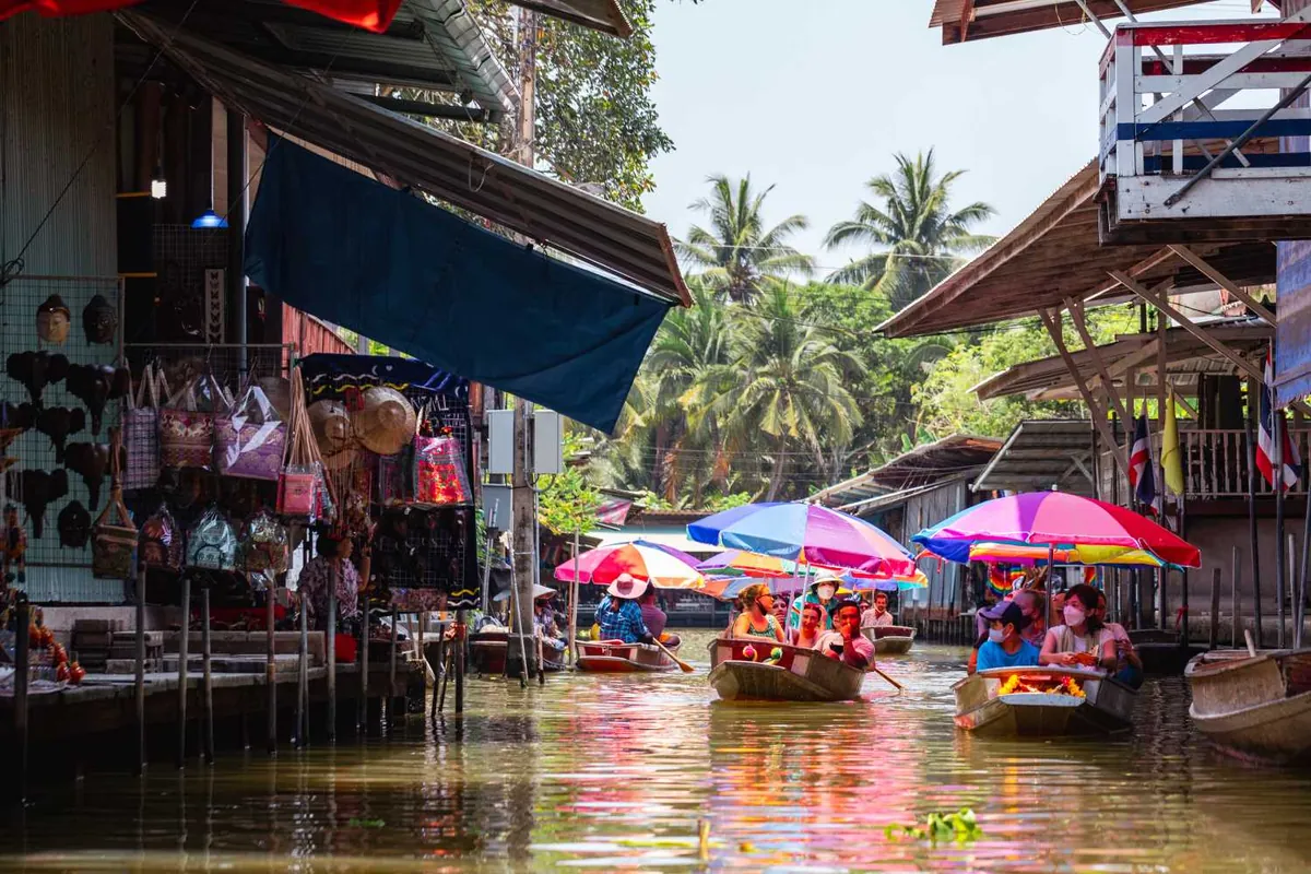 Damnoen Saduak Floating Market — photo 2
