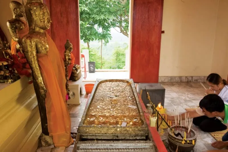 Lord Buddha’s Footprint Replica