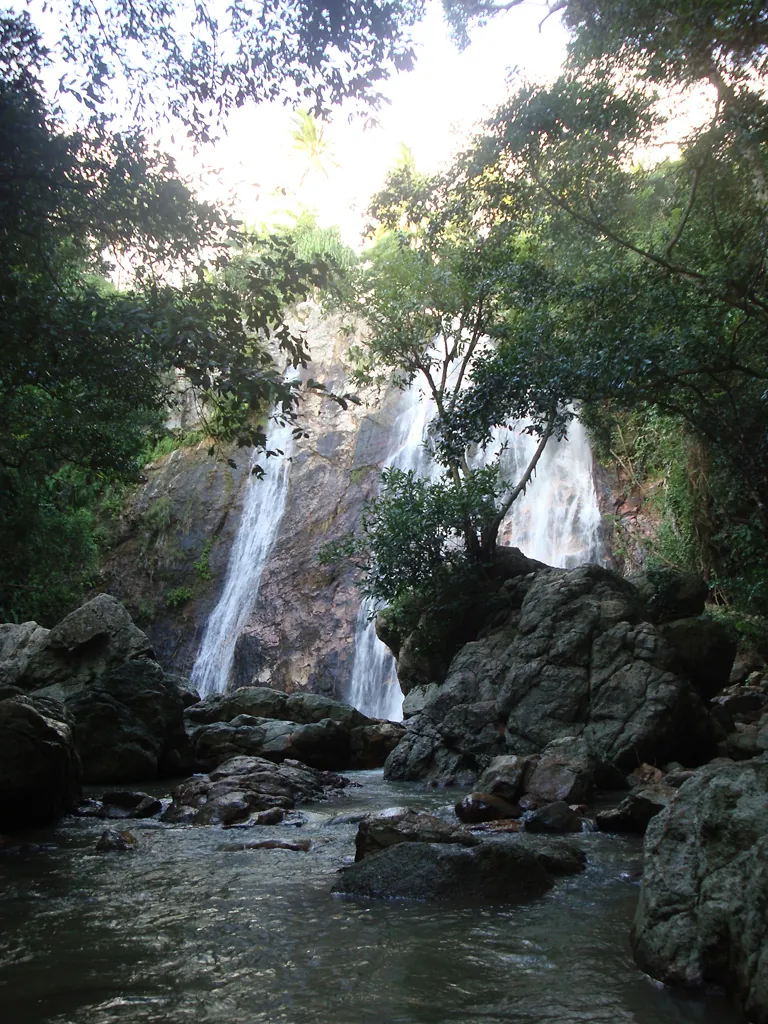 Na Muang waterfall on Koh Samui