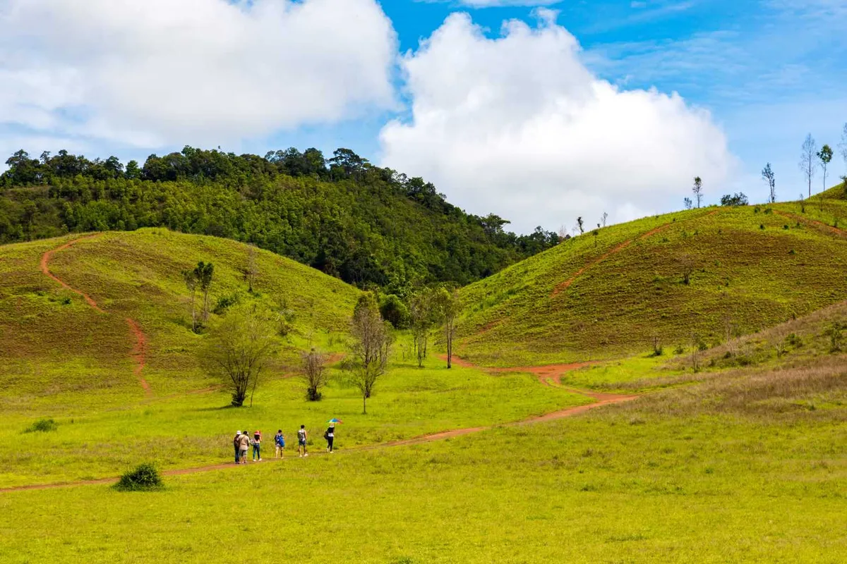 Phukhao Ya (Grass Hill) or Khao Hua Lan (Bald Hill)