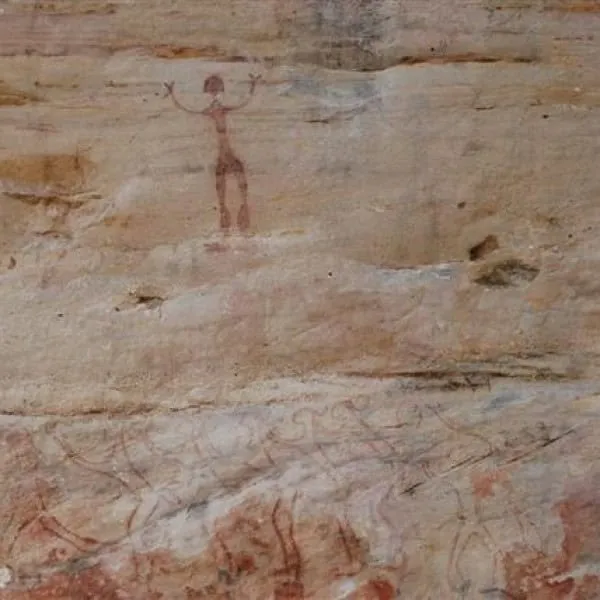 Prehistoric Petroglyphs at Pha Phak Wan