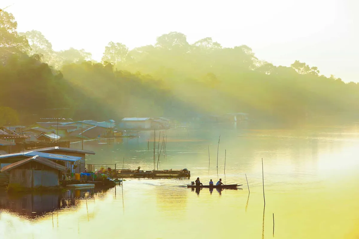 Sakae Krang Floating Village Community