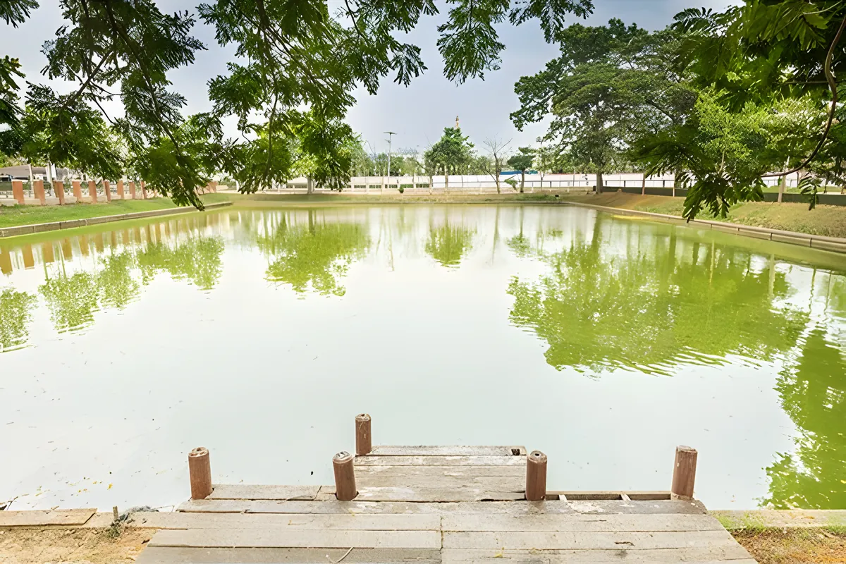 The four Red Ponds (Sacred Ponds)