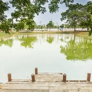 The four Red Ponds (Sacred Ponds)