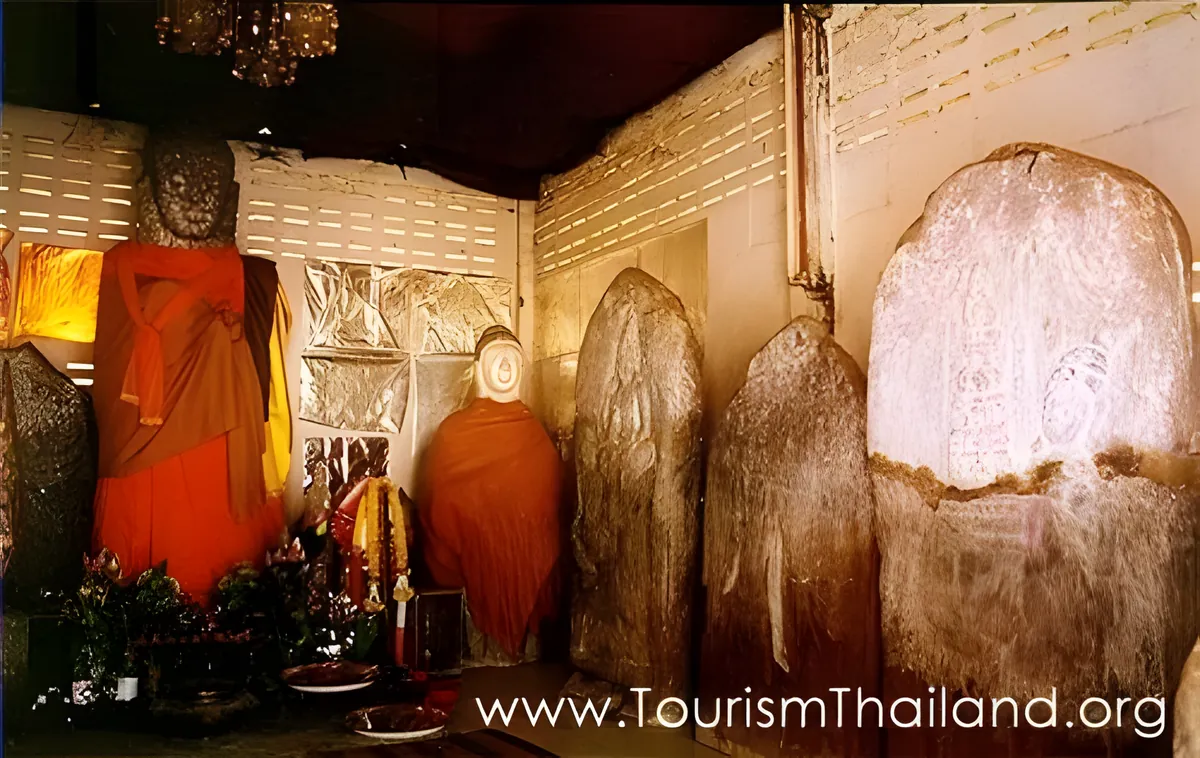 The Grand Buddha Image of the Dvaravati Period