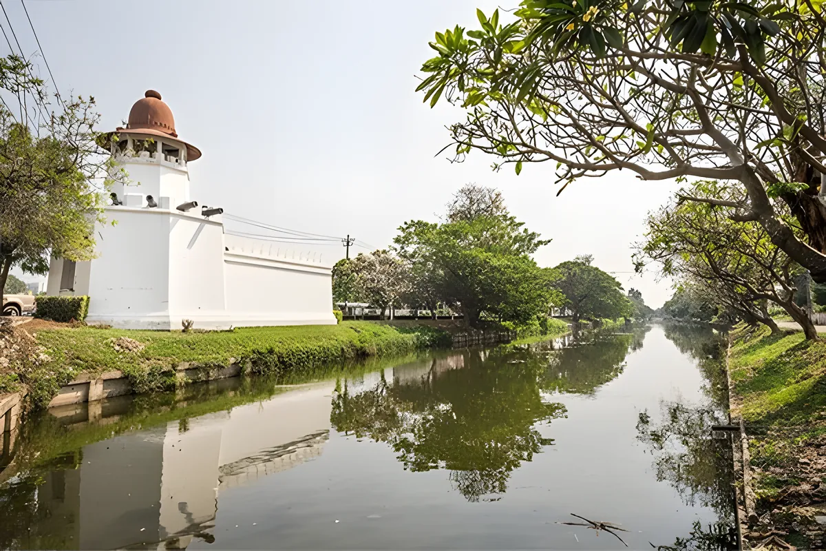 Town Wall And Moat