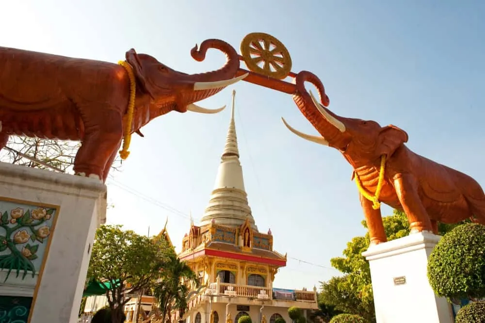 Wat Dharmikarama (The Bat Temple)