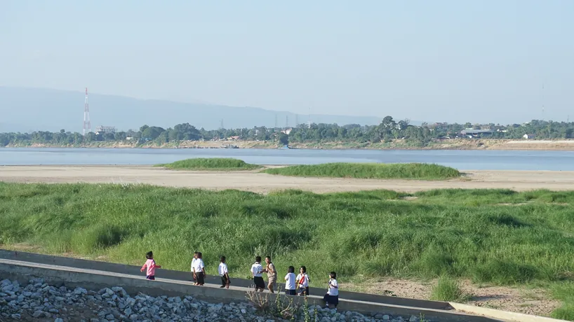 White Sand Dune At Khong River — photo 3