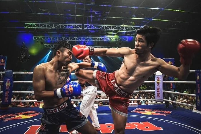 See a Muay Thai boxing match