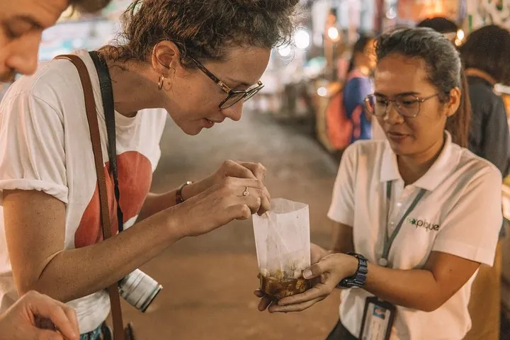 Sample a selection of Thai snacks