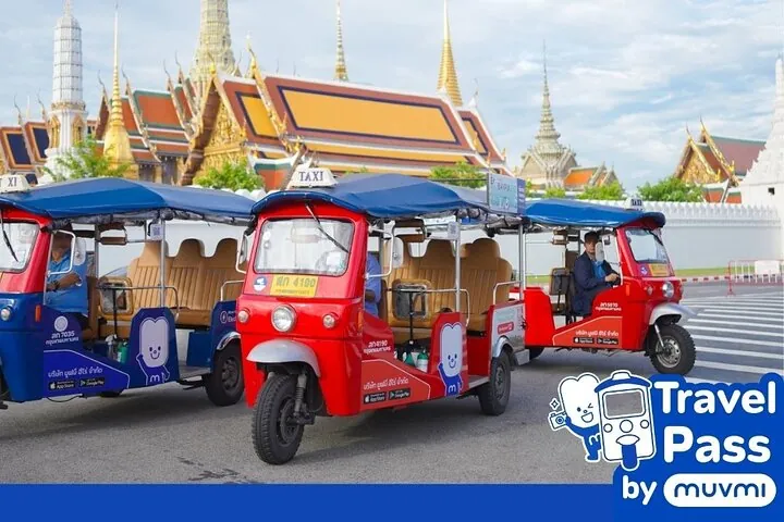 Bangkok Combo: Tuk Tuk App Pass, Chao Phraya Boat & E-sim — photo 4