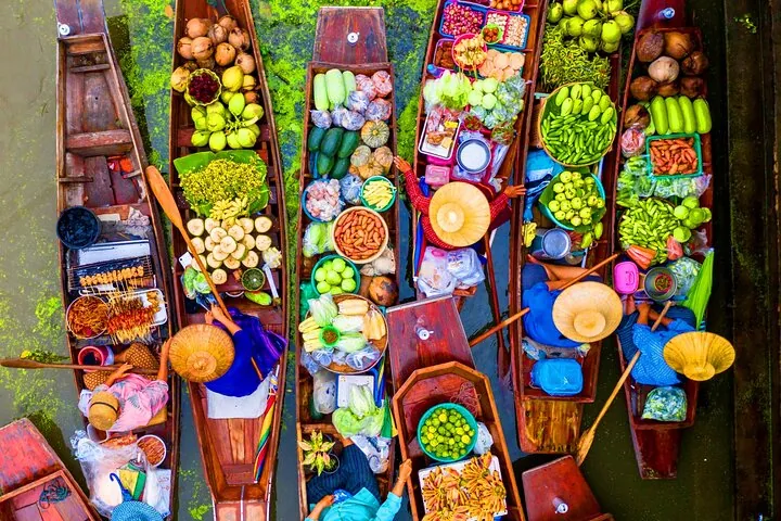 Bangkok: Floating Market & Train Market with Train/Boat ride — photo 2