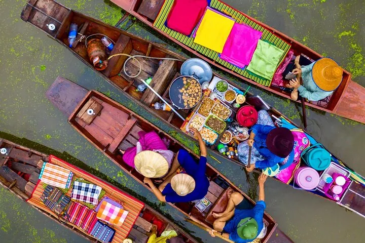 Bangkok: Floating Market & Train Market with Train/Boat ride — photo 4