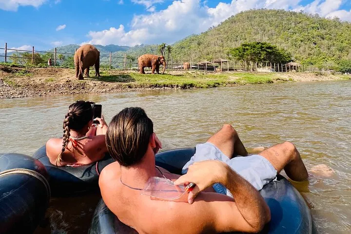 Chiang Mai Jungle Trek, River Tubing & Waterfall Day