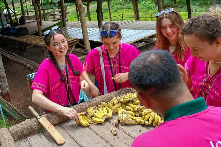 Participate in preparing food and snacks for the elephants