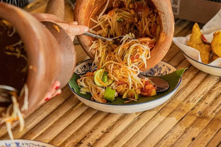 Cooking Class by Samui Native Instructor Geng and O Family