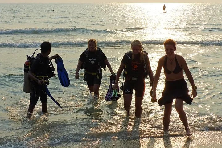 dsd training on the beach