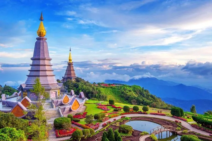 Doi Inthanon Waterfall and Royal Project Chiang Mai