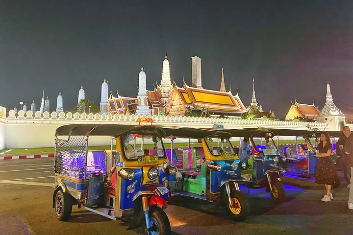 Experience Bangkok with typical Thai tuk-tuk