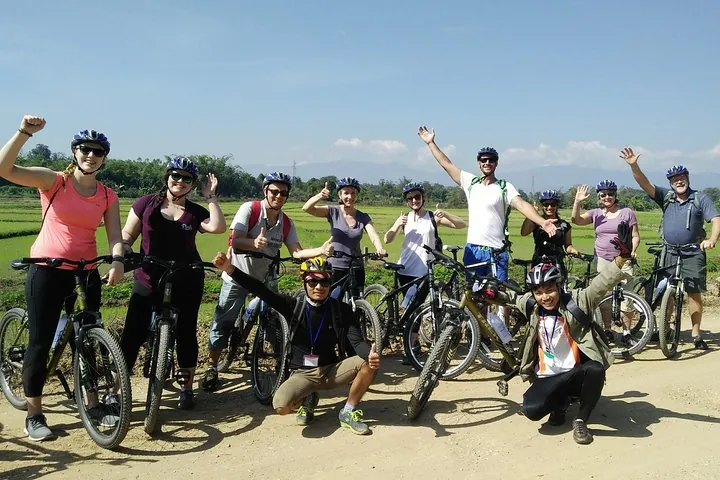 Full Day Cycling Amazing Chiangrai countryside and the White temple
