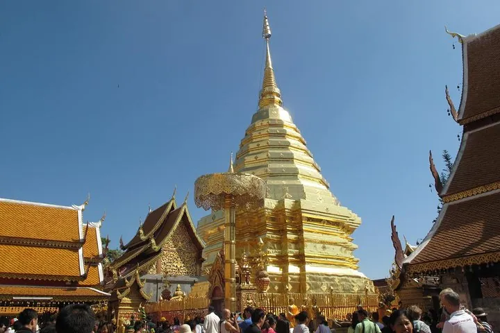 Gold Plate Covered Pagoda, Doi Suthep Temple