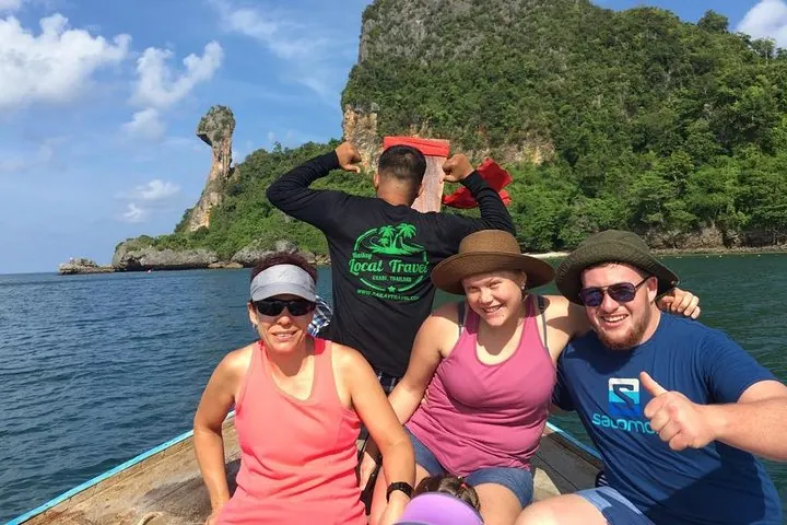 chicken island with lovely family