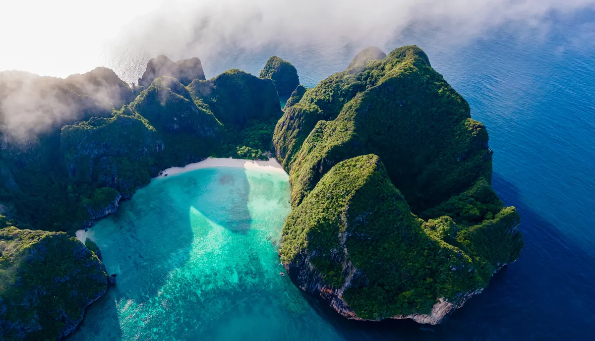 Phi Phi Islands Adventure Day Trip w/ Seaview Lunch by V. Marine