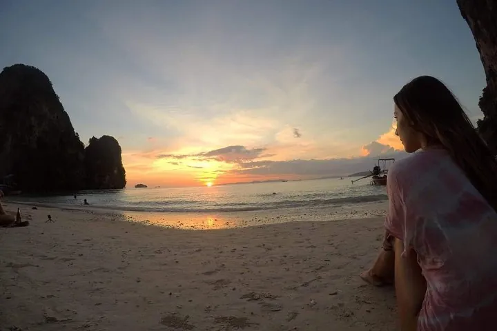Sunset on Phranang Beach