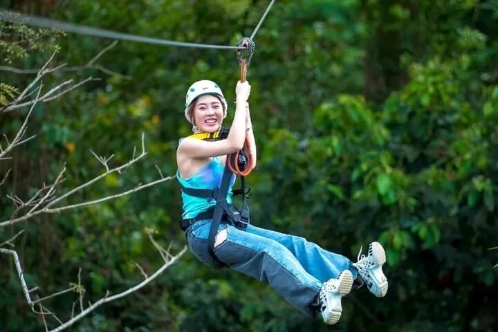 Samui Zipline Adventure with Transfer service