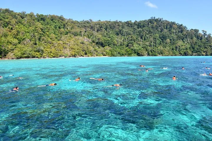 Make a snorkel stop between the sister islands of Koh Rok