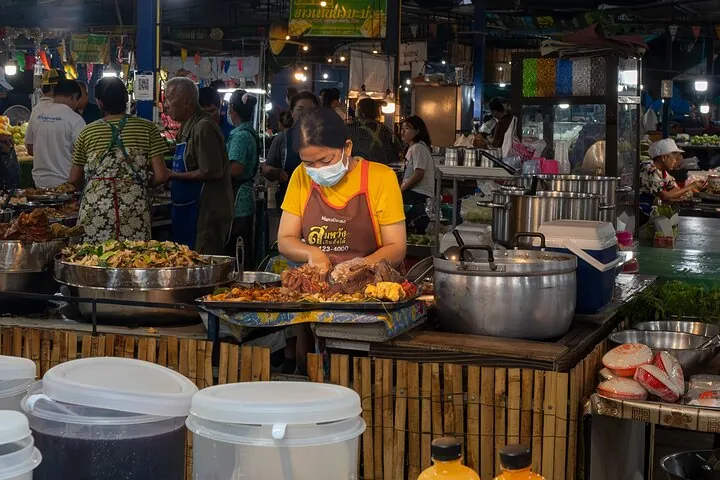 Visit a rustic locals market for street food