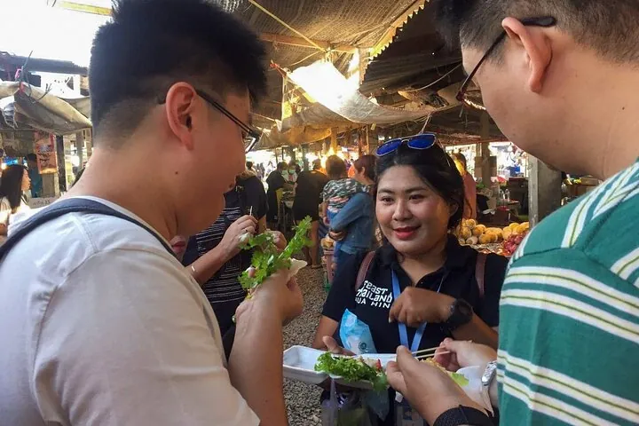 Tasting at a Local's Local Market